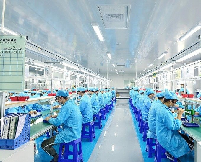 Dongguan Hie Hardware Co., Ltd. línea de producción del fabricante